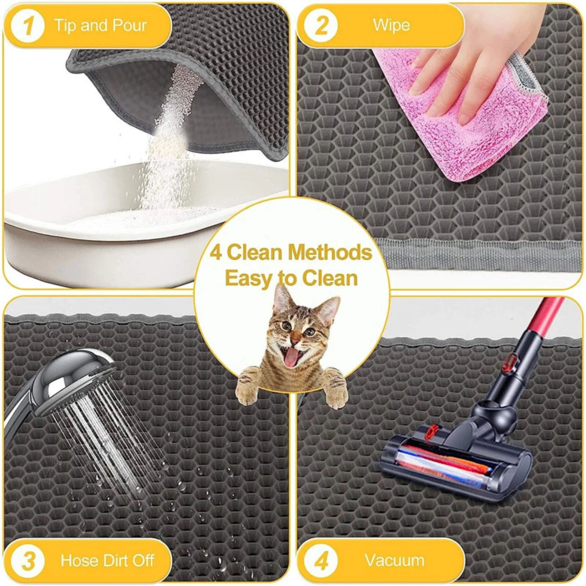 Cat Double Litter Mat