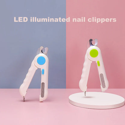 Professional Cat Nail Clipper With Led Light