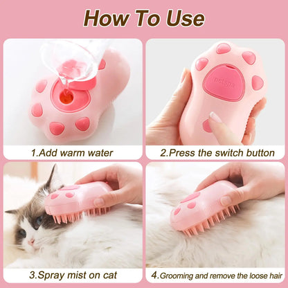 Pet Steamy Brush